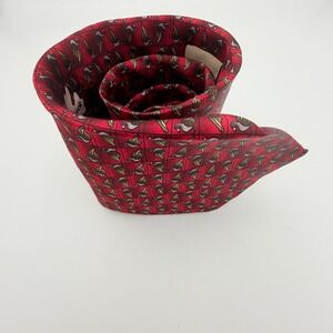 The Nature Conservancy Preservation Collection Laysan Duck Silk Tie Red Mens